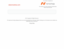Tablet Screenshot of diariomartos.com
